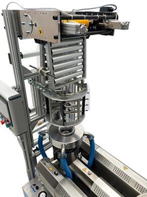 Extrusion tower on the EM LabEx