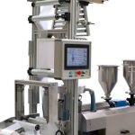 Touch screen-from-other-side-lab-extruder Screen from Schneider Electric on the lab extruder